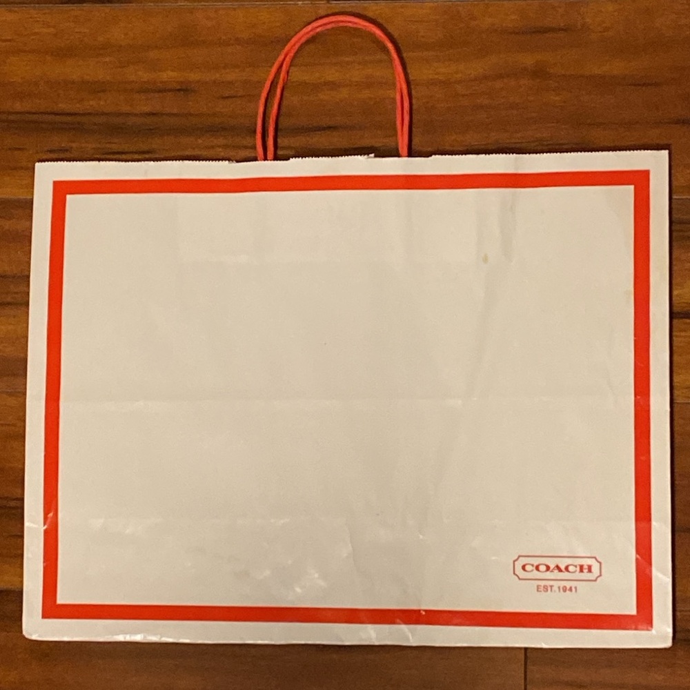 Coach Gift Bag